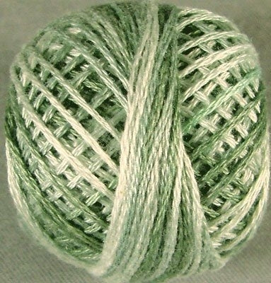 Wintergreen Mint / 12VA556 Pearl Cotton Size 12 Balls