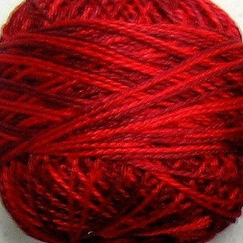 Vibrant Reds / 12VAM43 Pearl Cotton Size 12 Balls