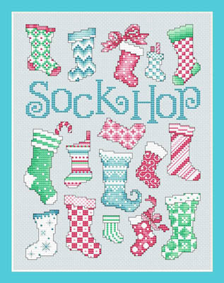 Christmas Sock Hop / Sue Hillis Designs