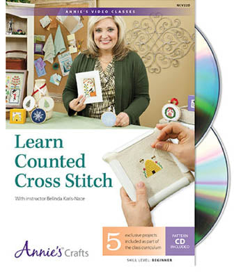 Learn Counted Cross Stitch DVD / Annie's