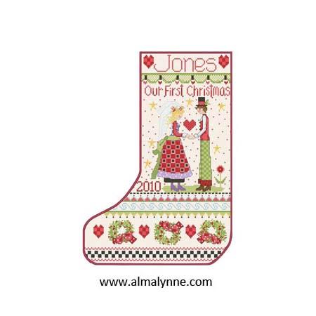 Our First Christmas Stocking / Alma Lynne Originals