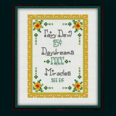 Fairies Series, Fairy Dew Daydreams Miracles / Carousel Charts