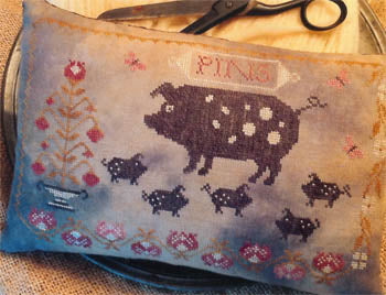 Spotted Pigs Pinkeep / Stacy Nash Primitives