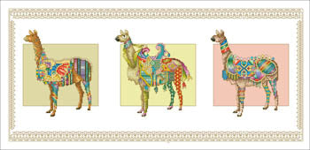 Llama Parade / Vickery Collection