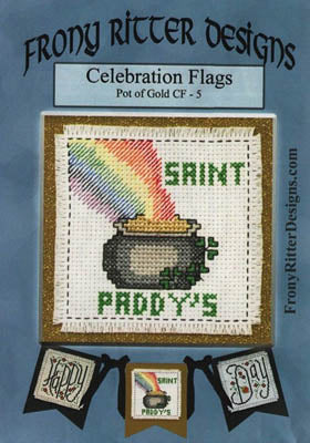 Celebration Flags - Pot Of Gold / Frony Ritter Designs
