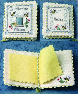 I'd Rather Bee Stitching Needlebook / Bee Cottage, The