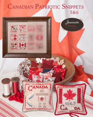 Canadian Patriotic Snippets -5 & 6 / Jeannette Douglas Designs