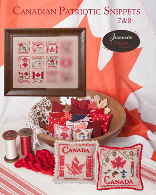 Canadian Patriotic Snippets -7 & 8 / Jeannette Douglas Designs