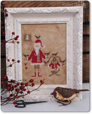 Santa And The Little Birds / Madame Chantilly