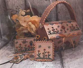 Flowers Cottage Sewing Basket / Mani di Donna