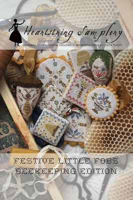 Festive Little Fobs 4 - Beekeeping Edition / Heartstring Samplery