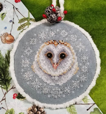 Winter Snow Owl / Blackberry Lane Designs