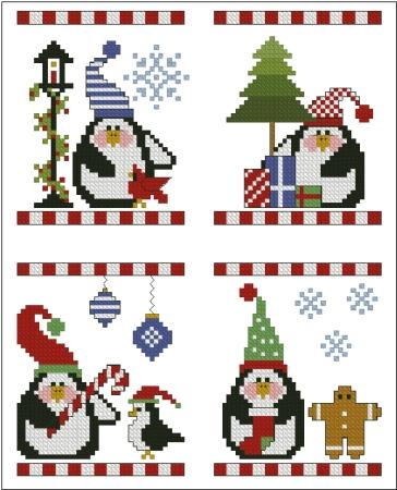 Merry & Bright - Christmas Ornaments / Plum Pudding NeedleArt