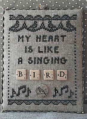 Bird - Scrabble 2 (w/buttons) / Puntini Puntini