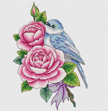 Rose And Bird / Les Petites Croix De Lucie