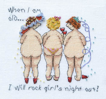 When I Am Old I Will Rock Girls Night Out / MarNic Designs
