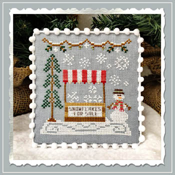 Snow Village 3: Snowflake Stand / Country Cottage Needleworks
