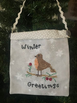 Winter Greetings - Christmas Bag / Romy's Creations