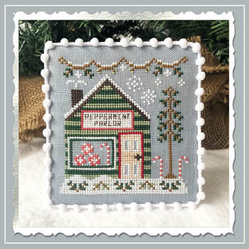 Snow Village 4: Peppermint Parlor / Country Cottage Needleworks