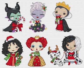 Princesses Of Evil Celebrate Christmas / Les Petites Croix De Lucie