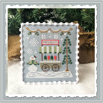 Snow Village 6: Popsicle Cart / Country Cottage Needleworks