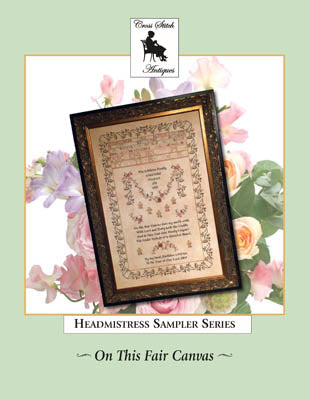 On This Fair Canvas - Family Tribute Sampler / Cross Stitch Antiques