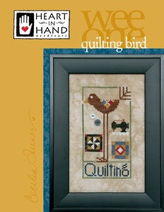 Wee One - Quilting Bird / Heart In Hand Needleart