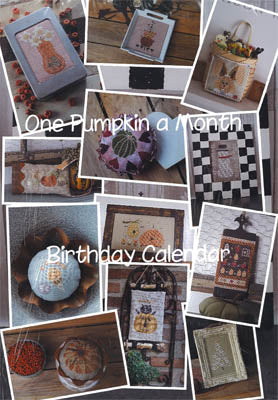 One Pumpkin A Day Birthday Calendar / Thistles