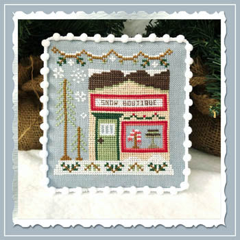 Snow Village 7: Snow Boutique / Country Cottage Needleworks