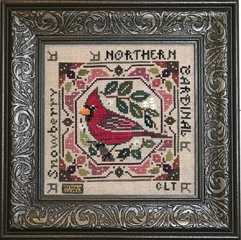 Birdie & Berries - Northern Cardinal / Tellin Emblem
