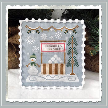 Snow Village 8: Snowball Stand / Country Cottage Needleworks