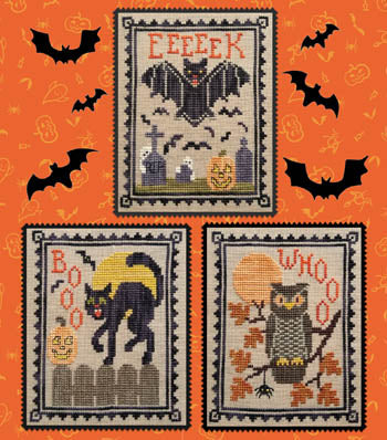 Halloween Critter Trio / Waxing Moon Designs