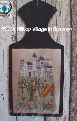 Hilltop Village In Summer / Thistles