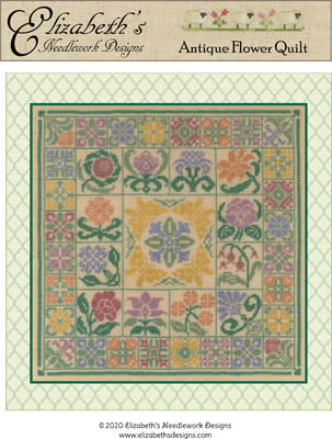 Antique Flower Quilt / Elizabeth's Designs