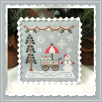 Snow Village 11: Snow Cone Cart / Country Cottage Needleworks