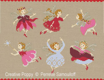 Tiny Christmas Fairies / Perrette Samouiloff