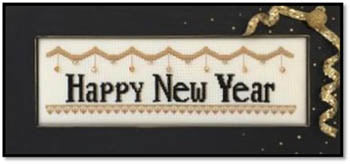 Happy New Year - Traditional(w/13 crystals) / Kays Frames & Designs