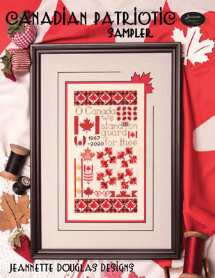 Canadian Patriotic Sampler / Jeannette Douglas Designs