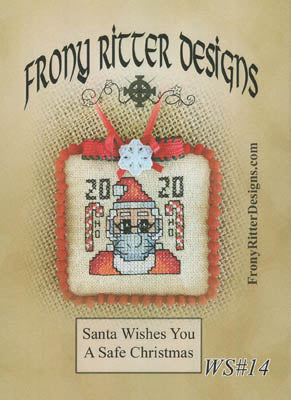 Santa Wishes You A Safe Christmas / Frony Ritter Designs