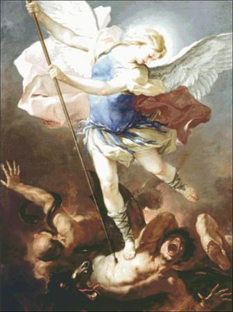 Saint Michael Defeats The Demon / Charting Creations