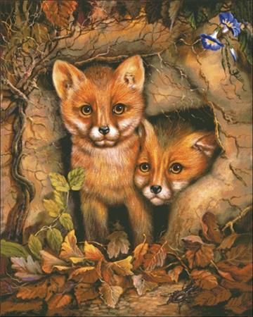 Fox Cubs / Charting Creations