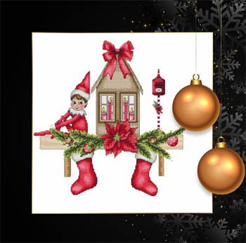 Scandi Christmas Elf / Les Petites Croix De Lucie