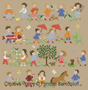 Happy Childhood - Spring / Perrette Samouiloff