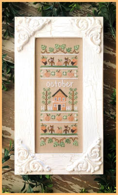 Sampler Of The Month: October / Country Cottage Needleworks