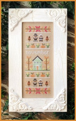 Sampler Of The Month: November / Country Cottage Needleworks