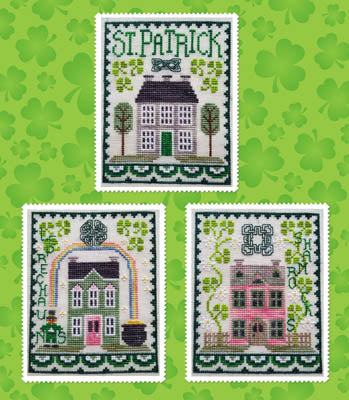 St. Patrick's House Trio / Waxing Moon Designs