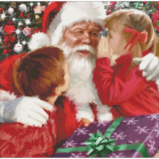 Whispering To Santa / Charting Creations