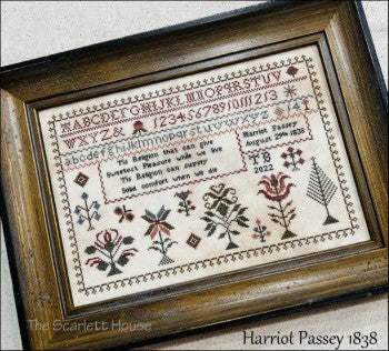 Harriot Passey 1838 / Scarlett House, The