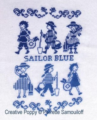 Sailor Blue (Girl's Beach Fashion) / Perrette Samouiloff
