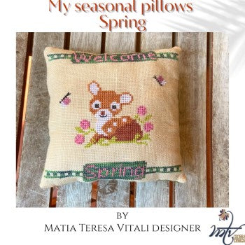 Welcome Spring Pillow / MTV Designs